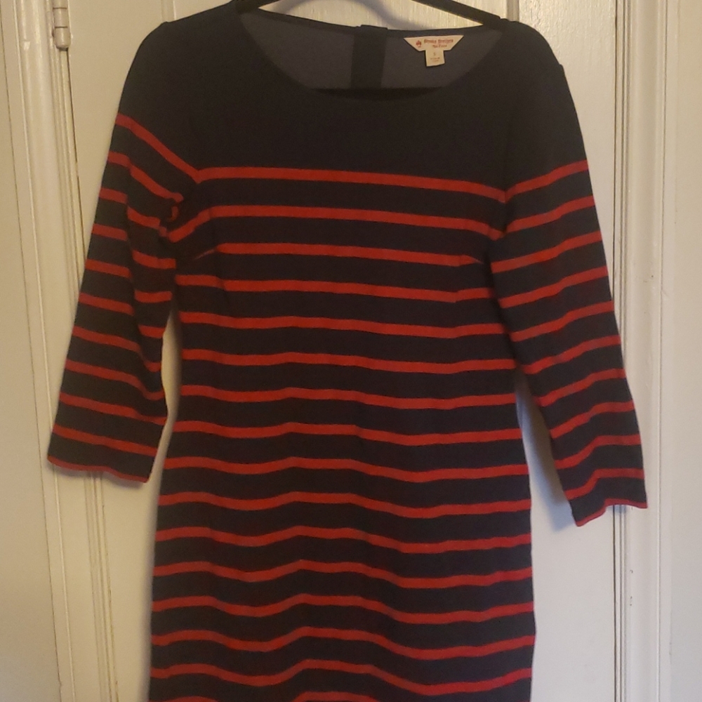 NWOT Brooks Brothers Red Fleece dress